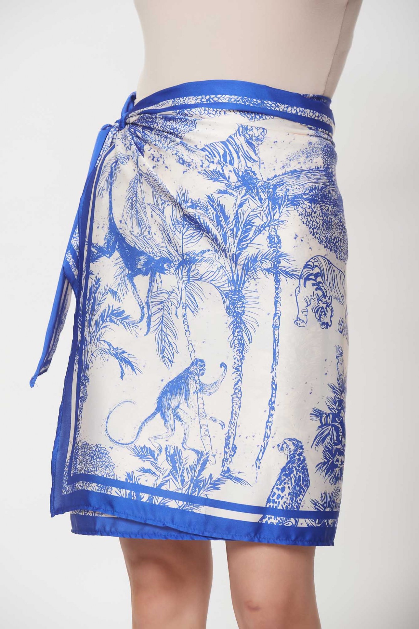 Africa Skirt - Μπλε